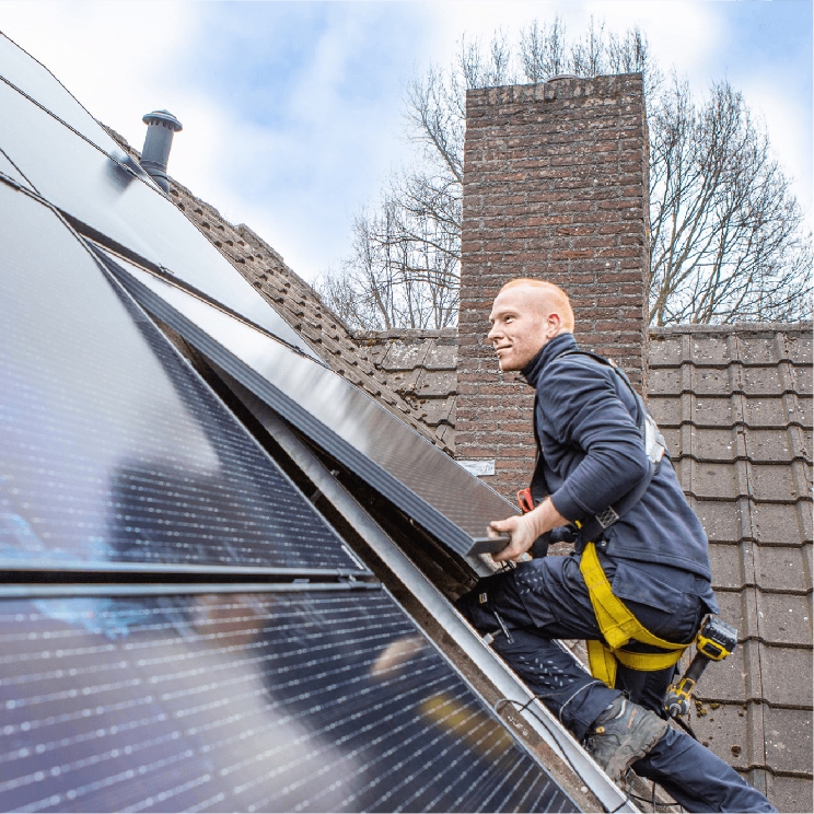 Zonnepanelen plaatsen